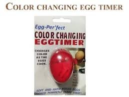 Temporizador de Huevos Electrónico de Cocina Cambio de Color Delicioso Huevos Duro y Blando Cocción Herramienta de Resina Roja Ecológica - Image 4