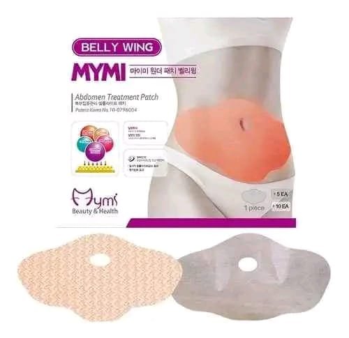 5 Parches Reductores Abdomen Mymi Wonder Patch - Image 2