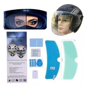 Película Protectora Antilluvia 8.5 X 24.5 Casco Moto Lluvia
