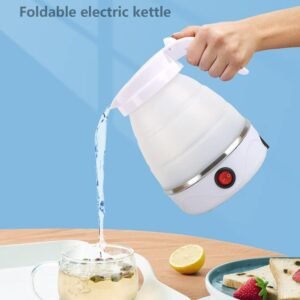 Calentador Eléctrico Plegable Portable Hervidor De Liquido Color Blanco 110v