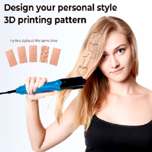 Plancha de Pelo Eléctrica Prensa de Pelo 3D Plancha