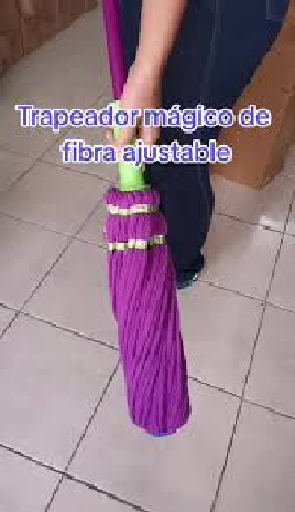 TRAPERO mopa autoescurrible trapeador fregona - Image 3
