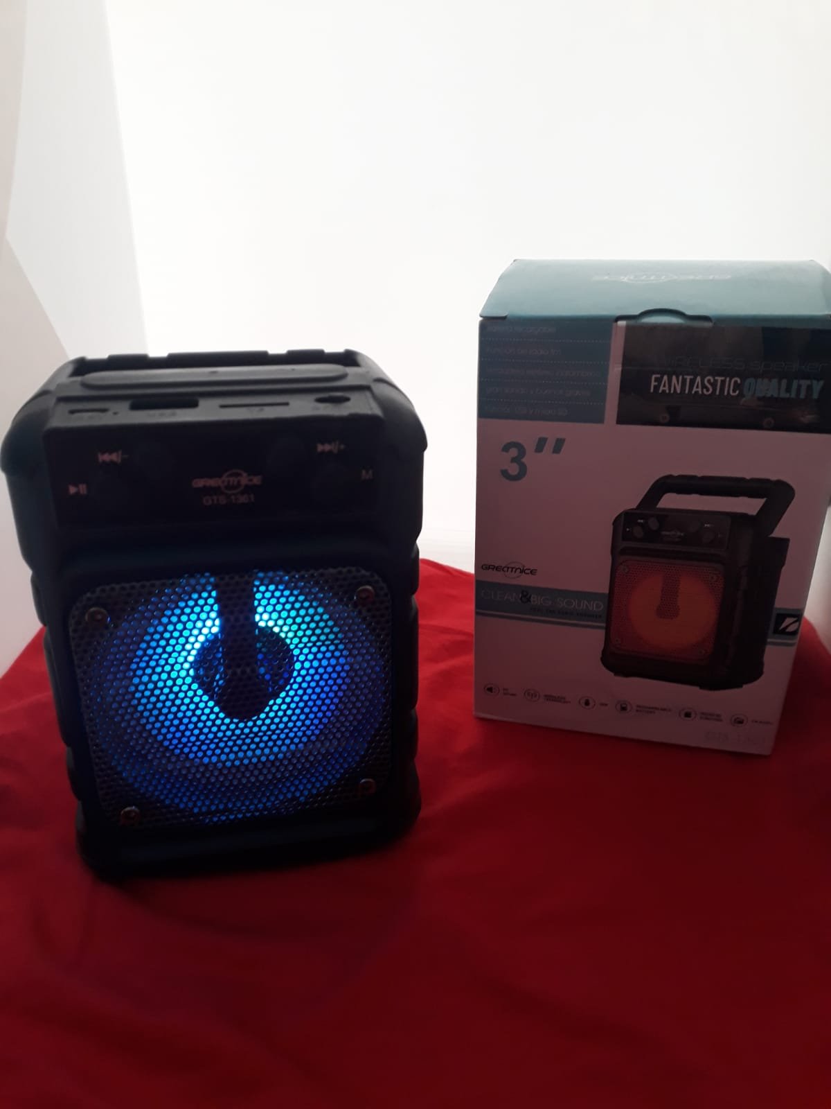 Parlante Bluetooth Inalámbrico Portátil Radio Fm - Image 3