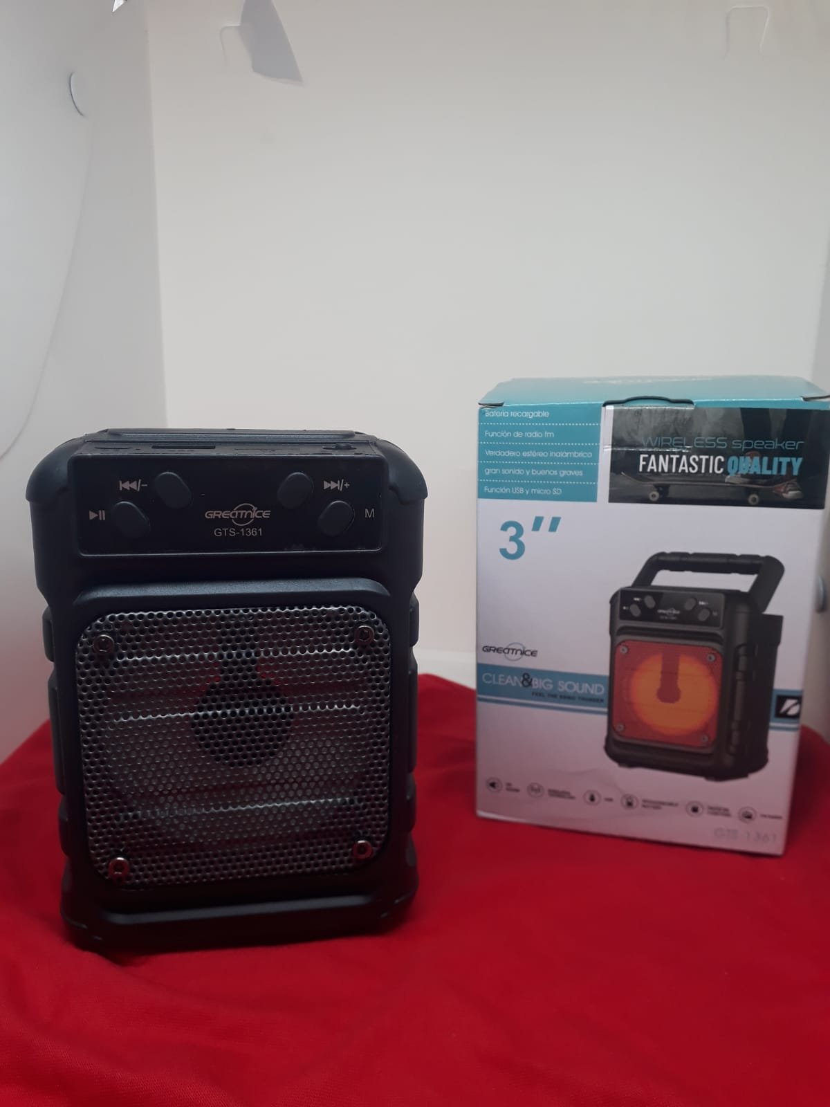 Parlante Bluetooth Inalámbrico Portátil Radio Fm - Image 4