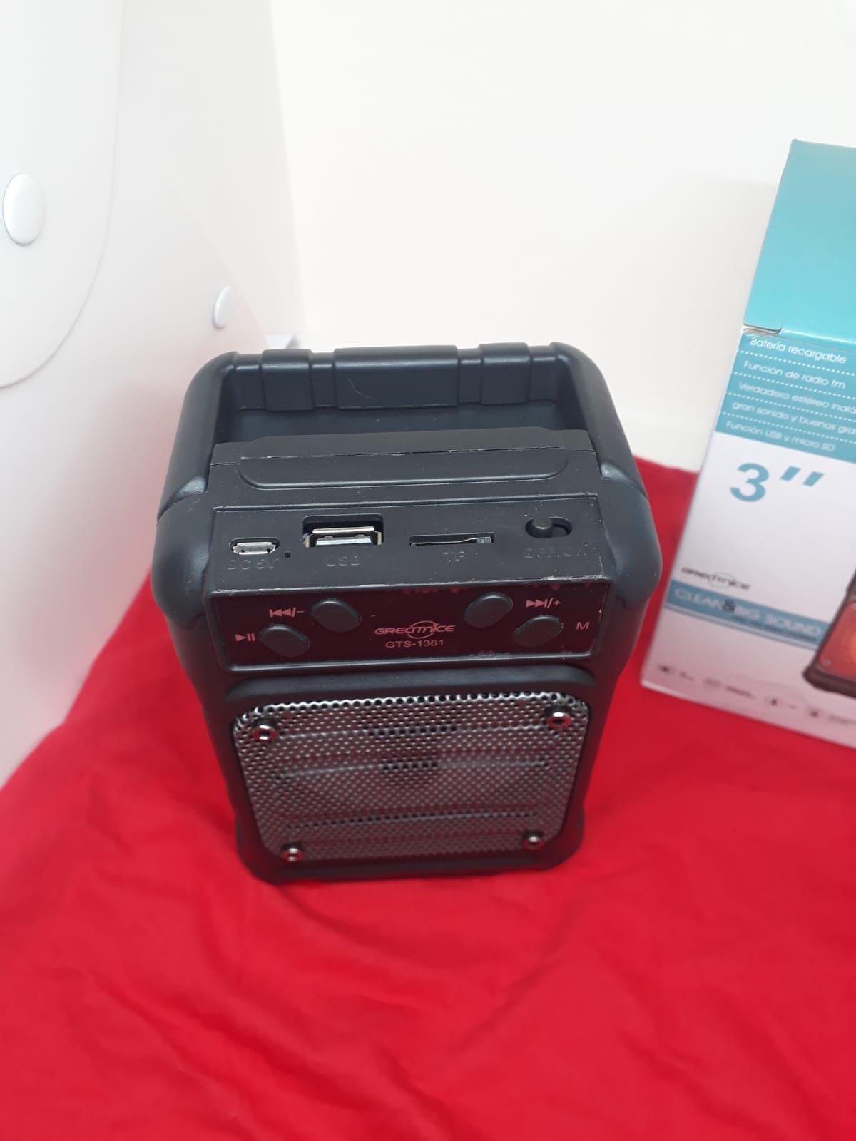 Parlante Bluetooth Inalámbrico Portátil Radio Fm - Image 5