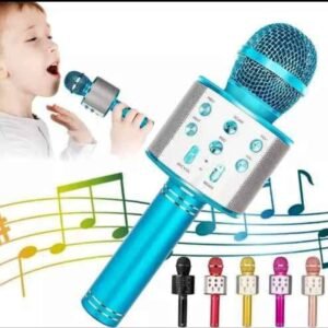 Microfono Karaoke Inalambrico Con Bluetooth Y Bocina Altavoz