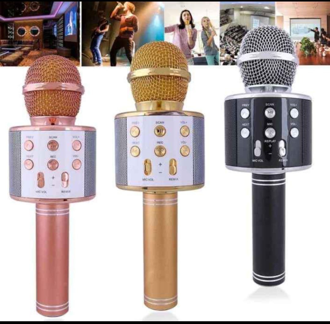 Microfono Karaoke Inalambrico Con Bluetooth Y Bocina Altavoz - Image 4