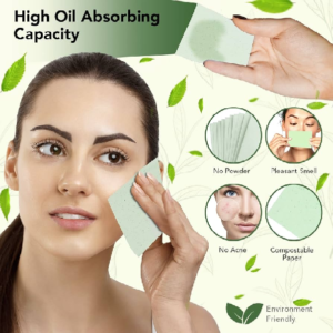 Papel Absorbente de Té Verde