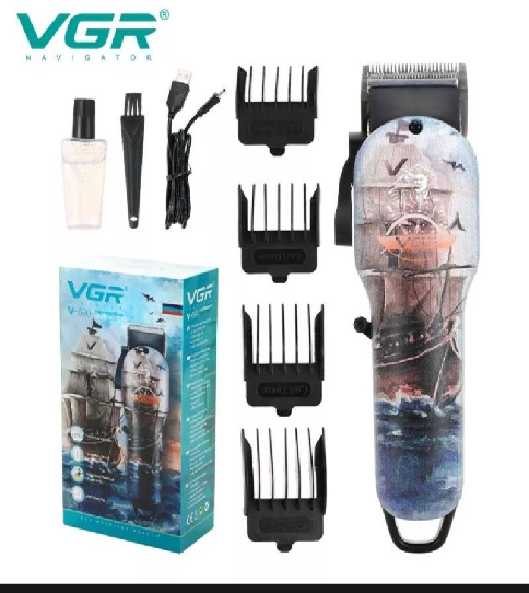Máquina Cortadora Cabello, Corporal Recargable Vgr 689