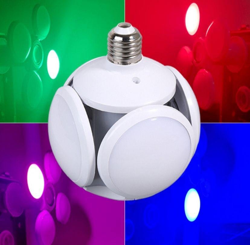 BOMBILLO RGB BLUETOOHT 4 ASPAS - Image 9