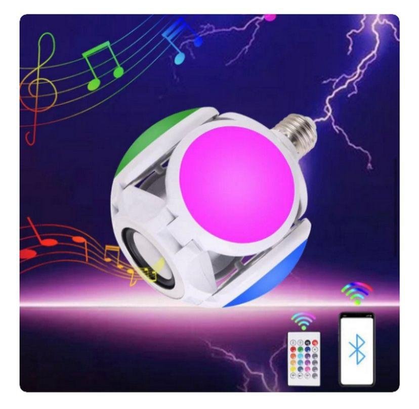 BOMBILLO RGB BLUETOOHT 4 ASPAS - Image 2