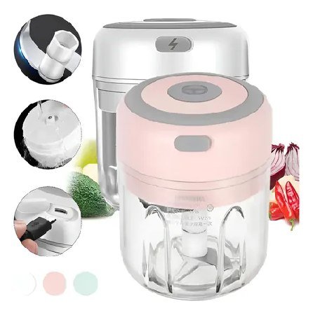 Picadora De Alimentos Eléctrica Namuai, Recargable, Mini - Image 3