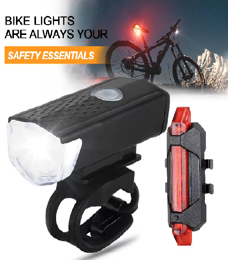 Ciclismo Cabezal Luz Bicicleta Bicicleta Delantera Trasera Juego